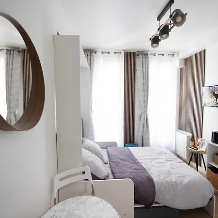Charming Near Sacre-c Ur - Mobility Lease Apartamento